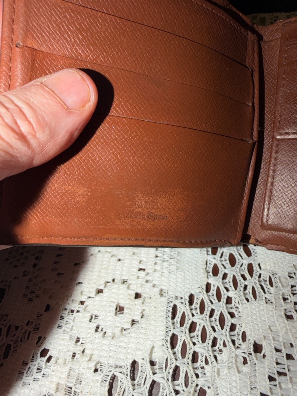 Louis Vuitton Monogram Canvas Wallet - Brown with Tan Accents - Picture 7 of 11